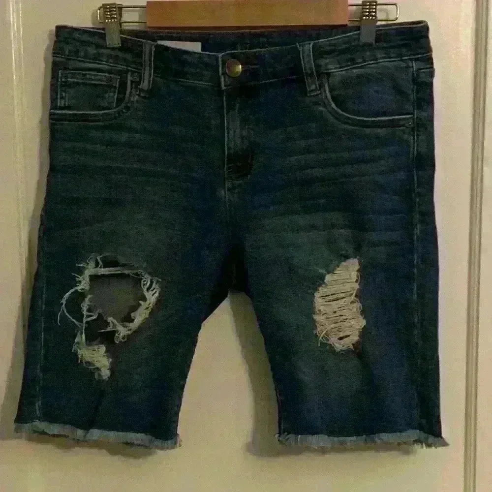 Kut From The Kloth Sophie Bermuda Jean Shorts Womens Size 6 - Picture 2 of 12